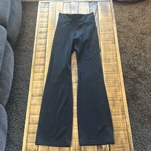 Fabletics PureLuxe Bootcut Leggings with Criss Cross Open Back